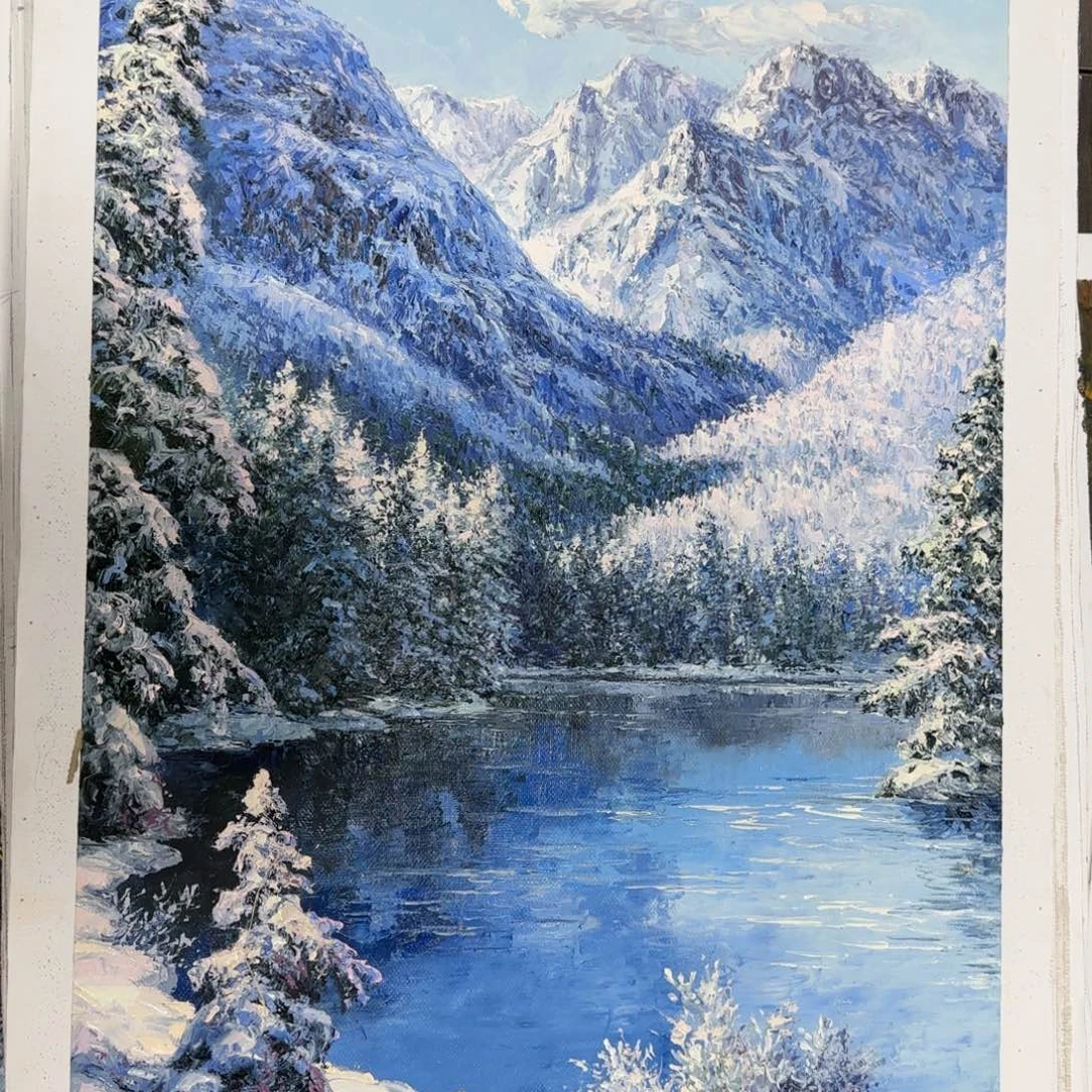 油画加油加油努力加油加油