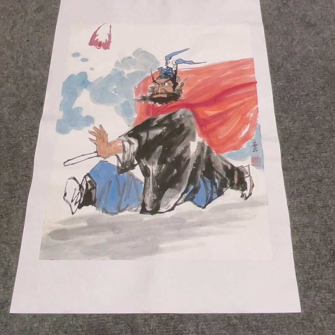 国画1.4平尺纯手绘国画作品