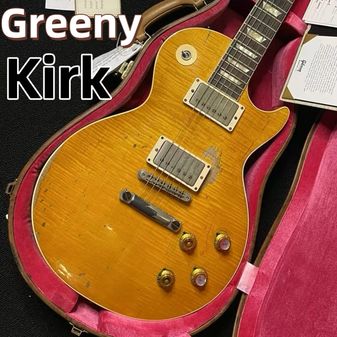 吉普森Gibson Kirk Hammett Greeny 1959墨菲实验室R9电吉他
