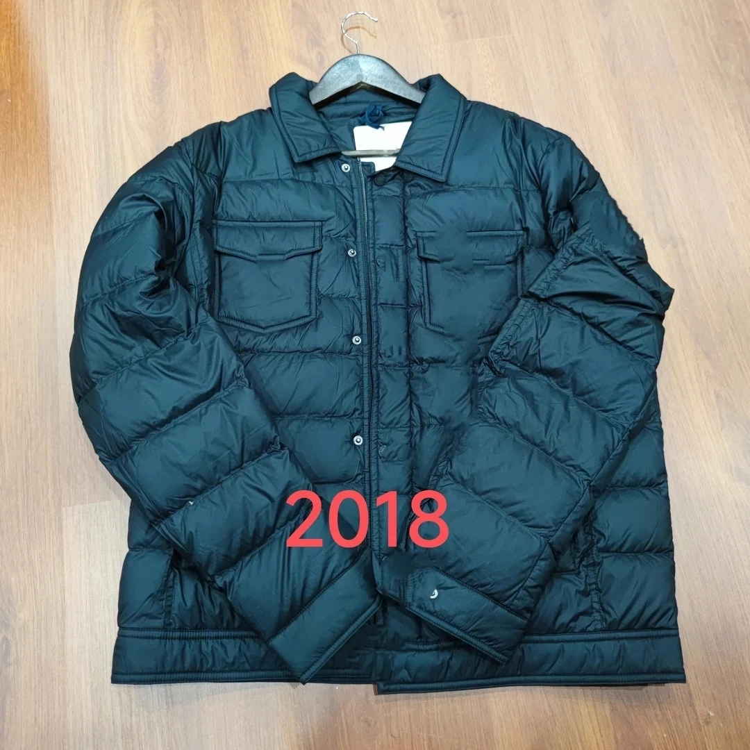 2018 圈 新款男士时尚百搭轻薄翻领羽绒服