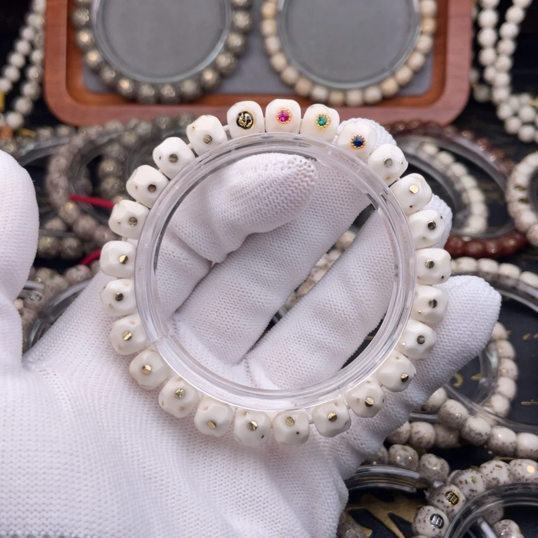 手串星月菩提白玉菩提