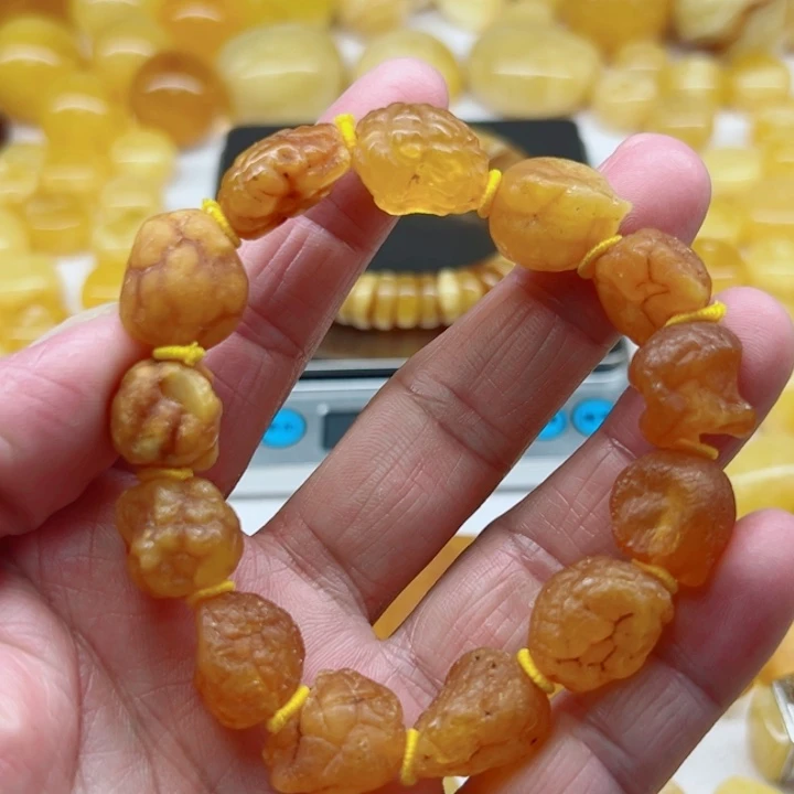 未镶嵌琥珀（矿物珀）裸石