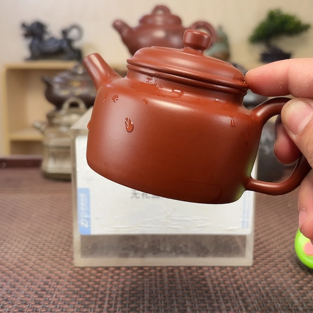 沉***狼茶壶绿泥微瑕处理