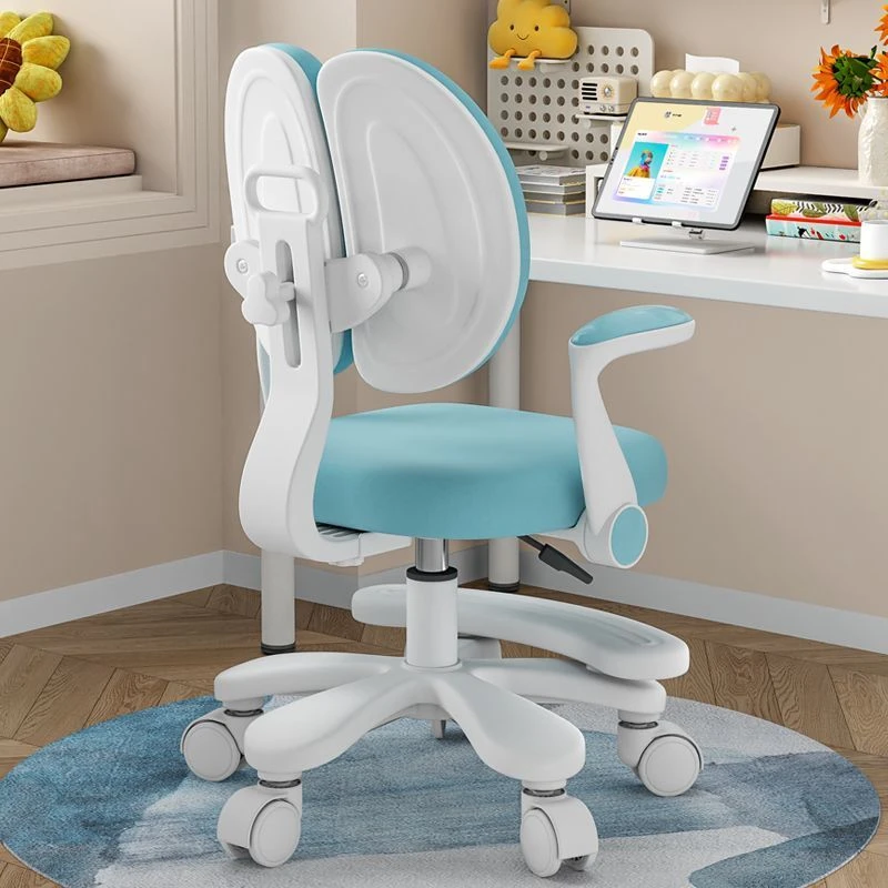 儿童矫姿学习椅双重追背学习椅子学生家用写字书桌可升降儿童座椅