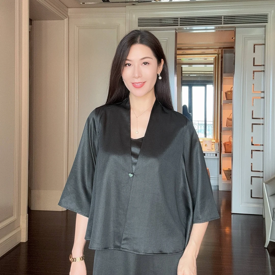 【荷月】周晓刚老师重磅香云纱外套CD2167969