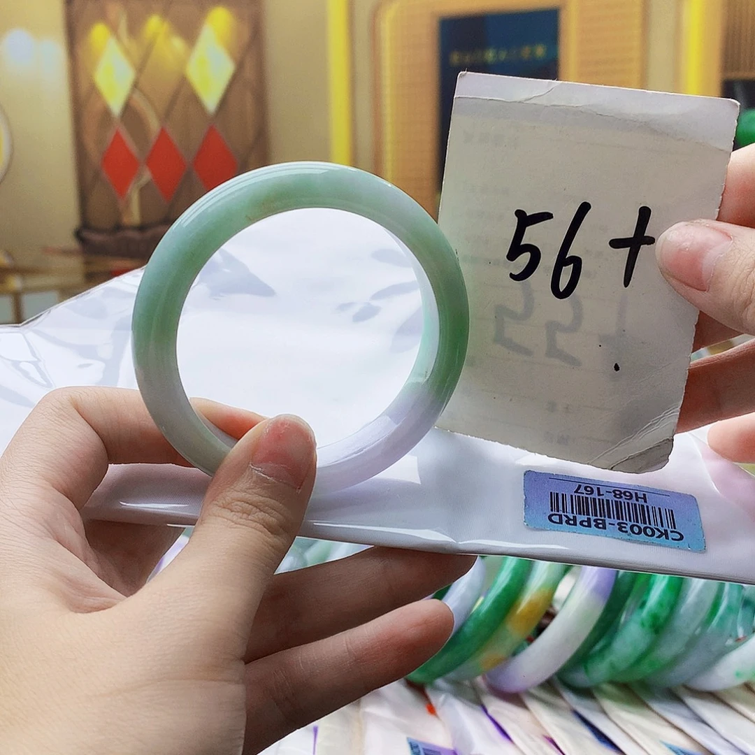 翡翠未镶嵌手镯0000……