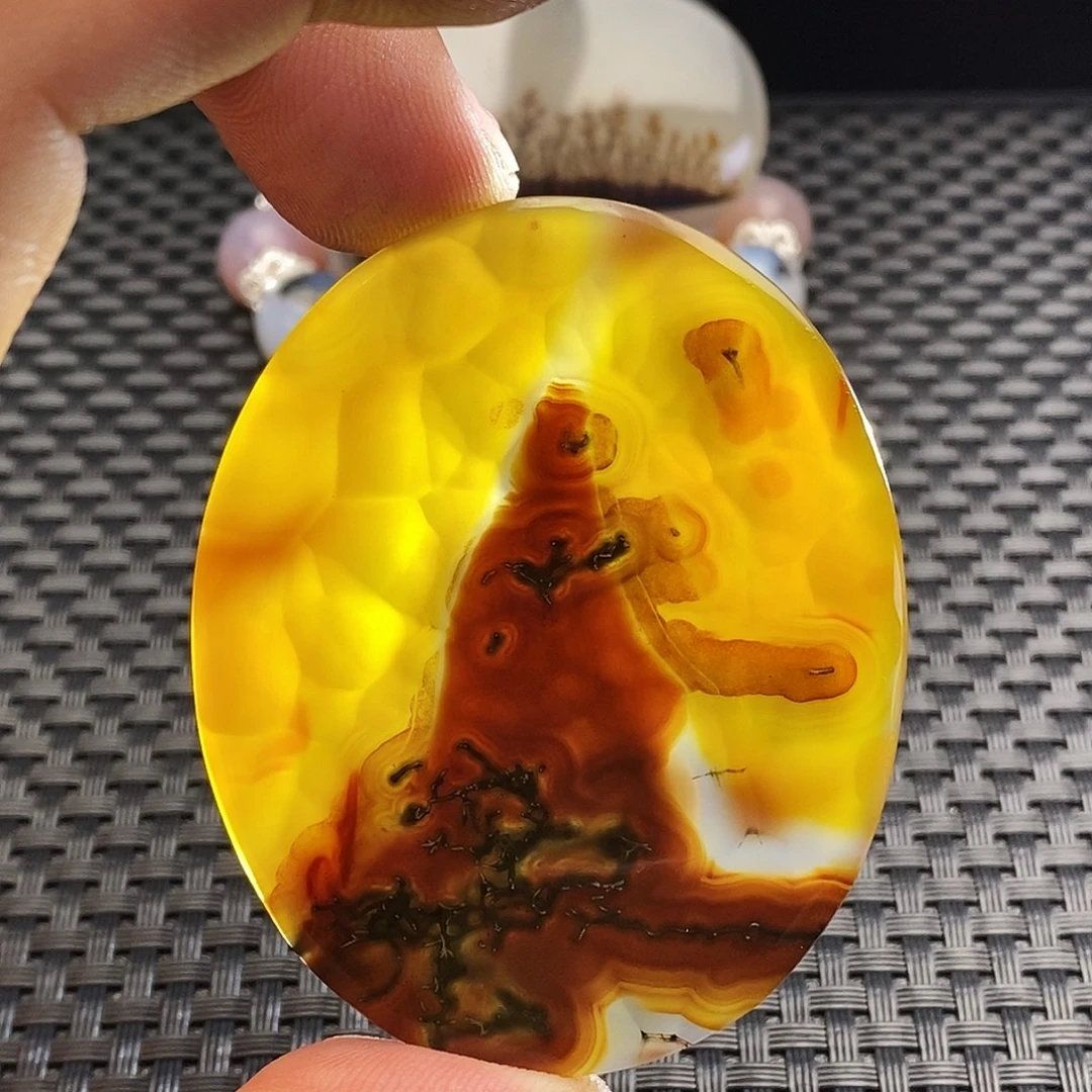 玛瑙/玉髓未镶嵌吊坠(不含链)01