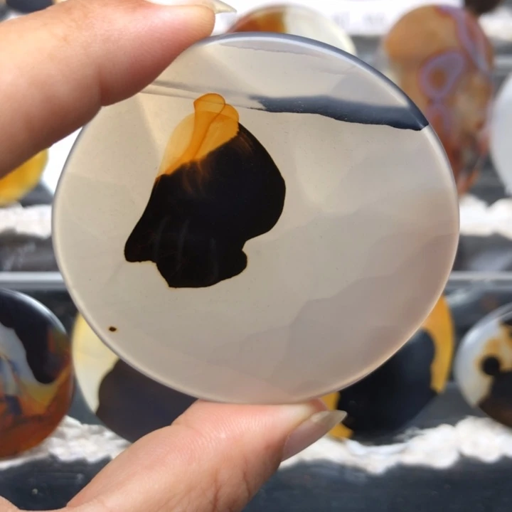 合金玛瑙/玉髓珠宝奇石60