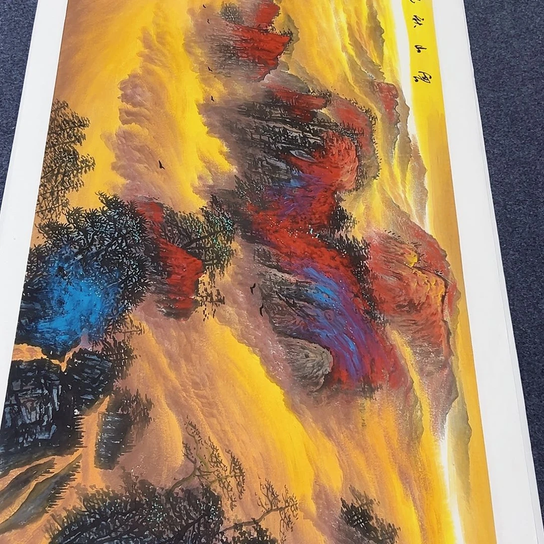 国画事事顺心如意万事如意