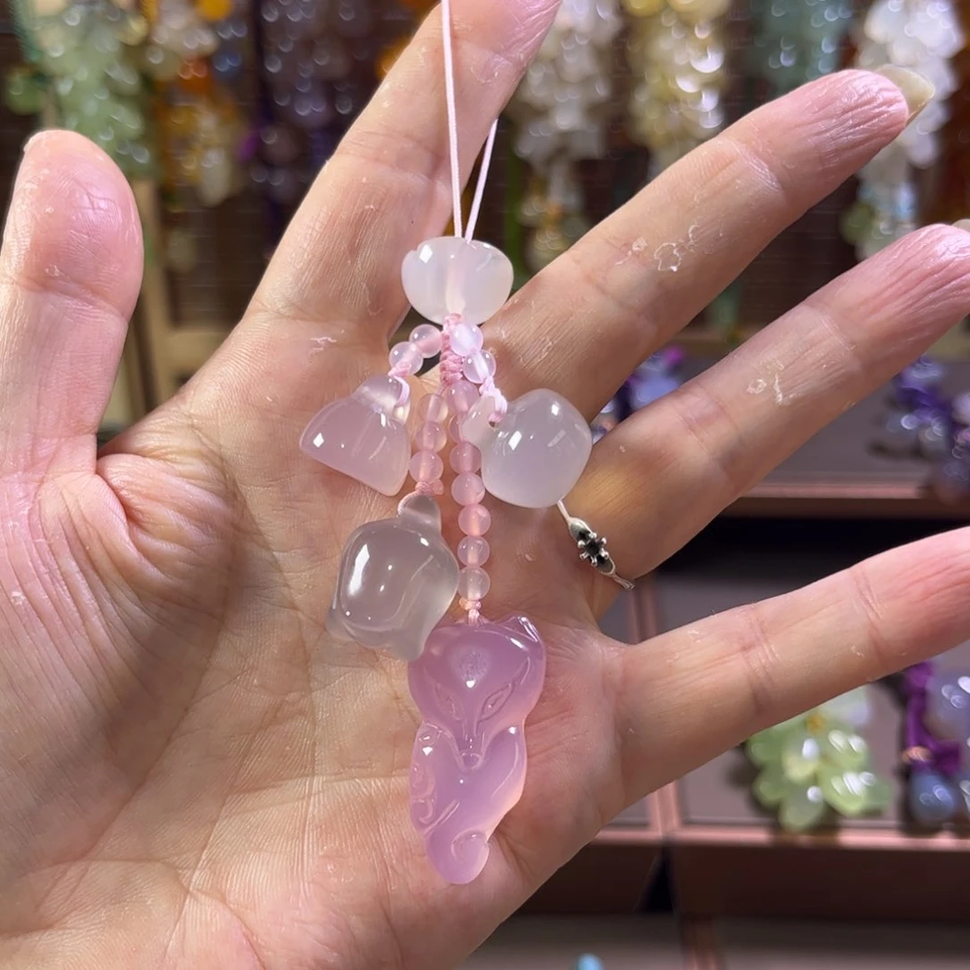 玛瑙/玉髓手腕手机链未镶嵌