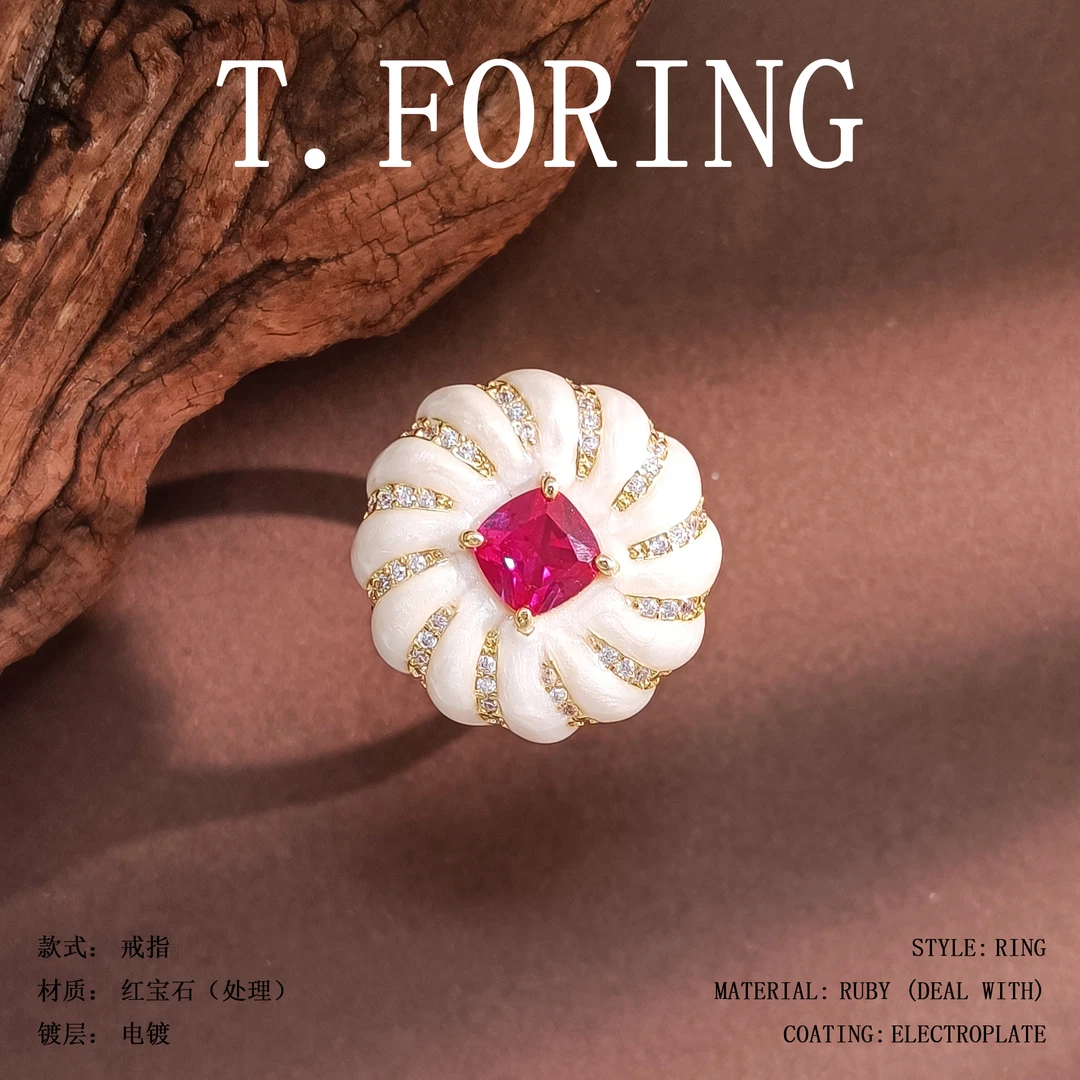 【WHLM-002094】戒指欧美时尚高级感轻奢气质