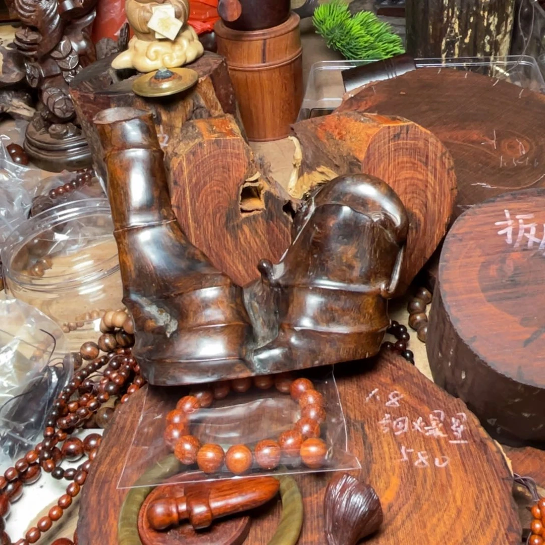 小叶紫檀手串/手链空**忆12