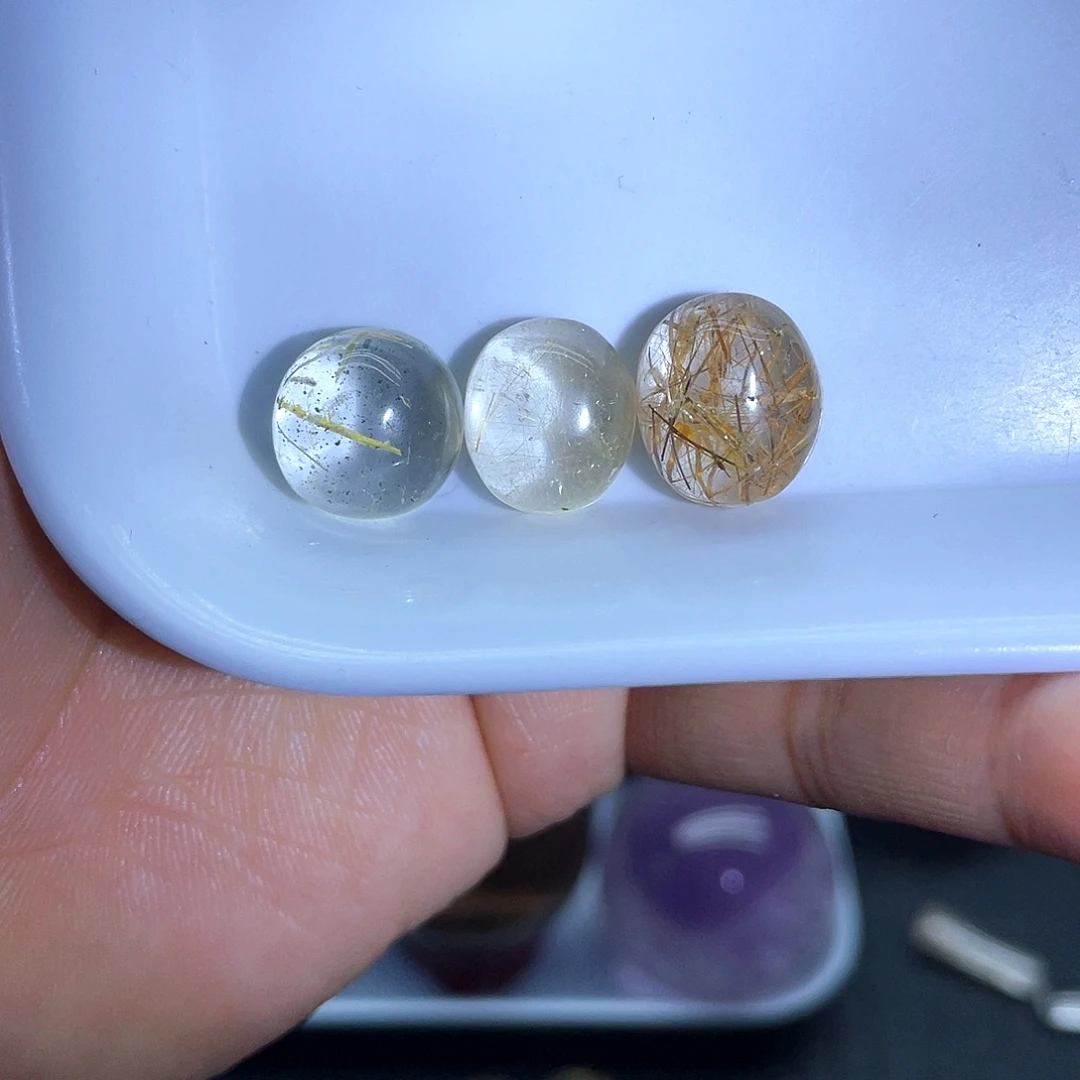 水晶未镶嵌珠宝半成品23