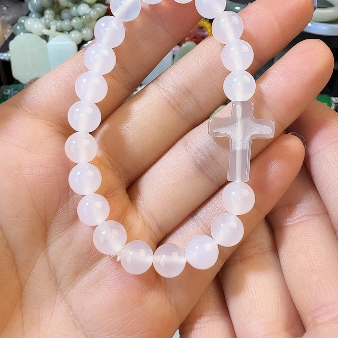 玛瑙/玉髓未镶嵌手链