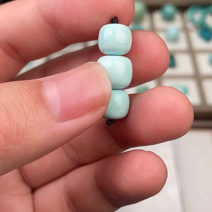 绿松石未镶嵌吊坠