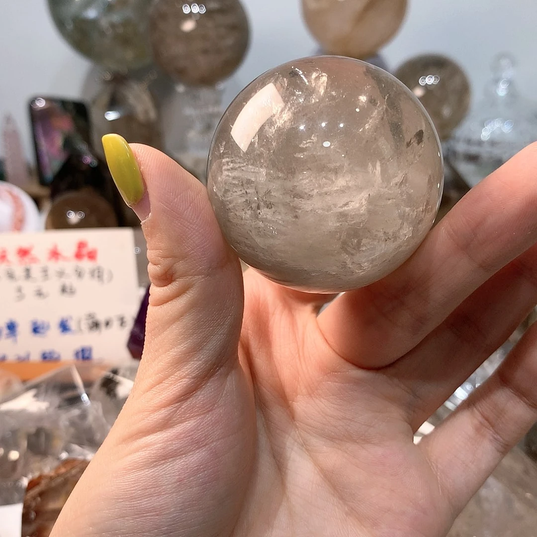 水晶水晶未镶嵌念**诗水晶球