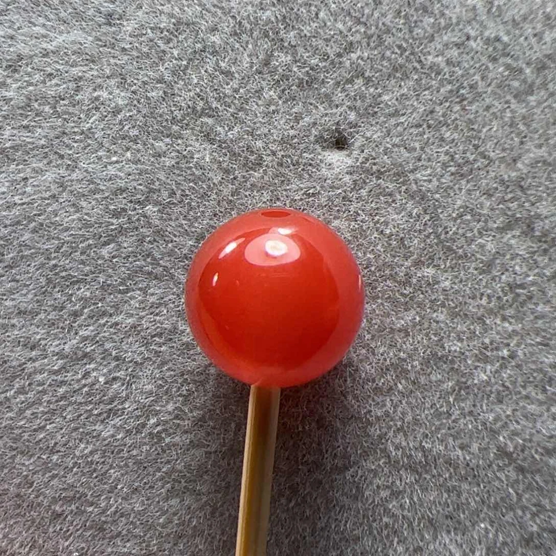 南红玛瑙珠子未镶嵌木**蝎