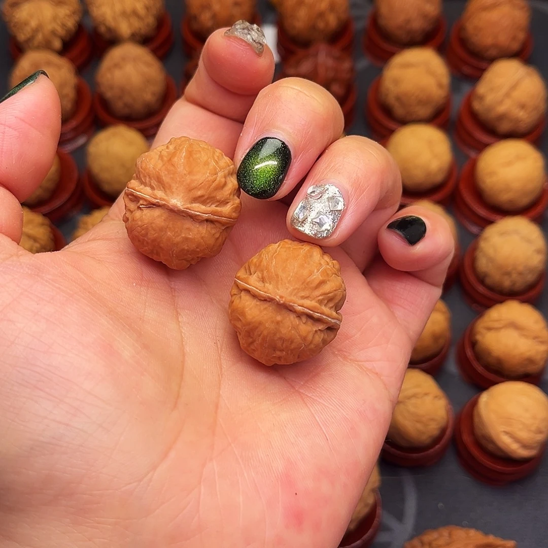 把件文玩核桃奶豆