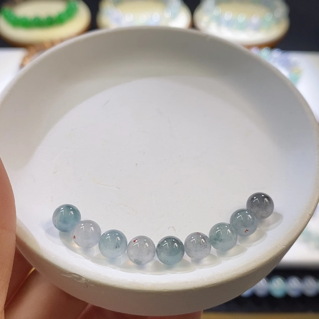 翡翠挂件未镶嵌清冷风一组