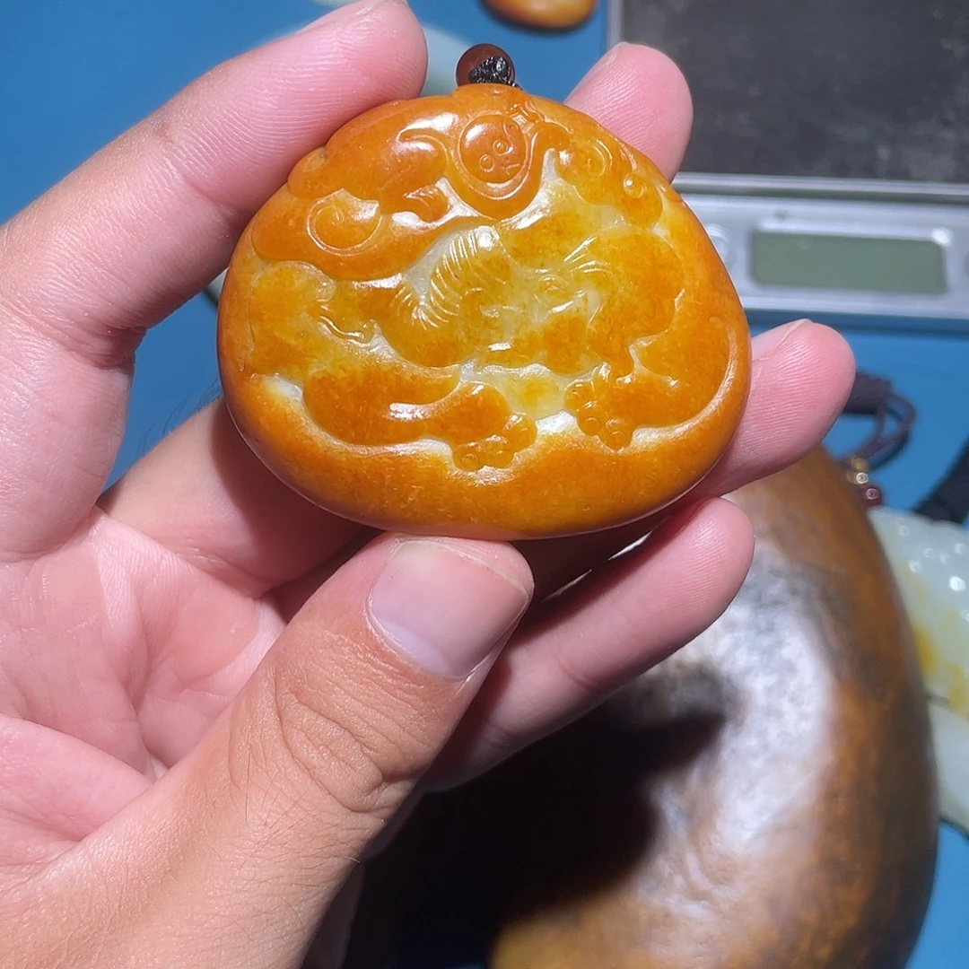 浪***涯和田玉未镶嵌颈饰