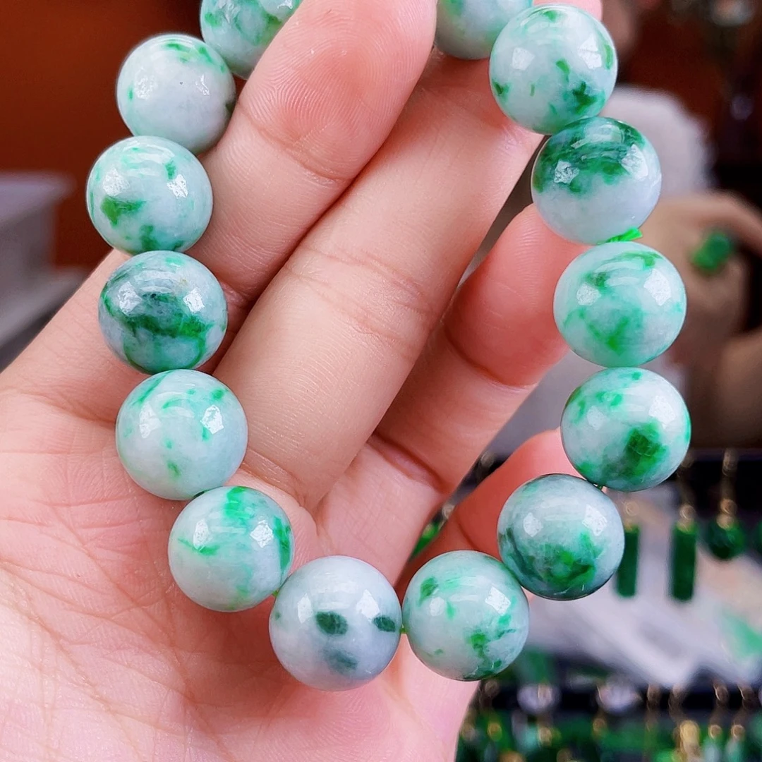 翡翠未镶嵌耳饰饰品