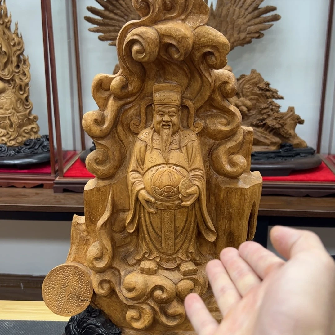 香包财神爷沉香黄熟香