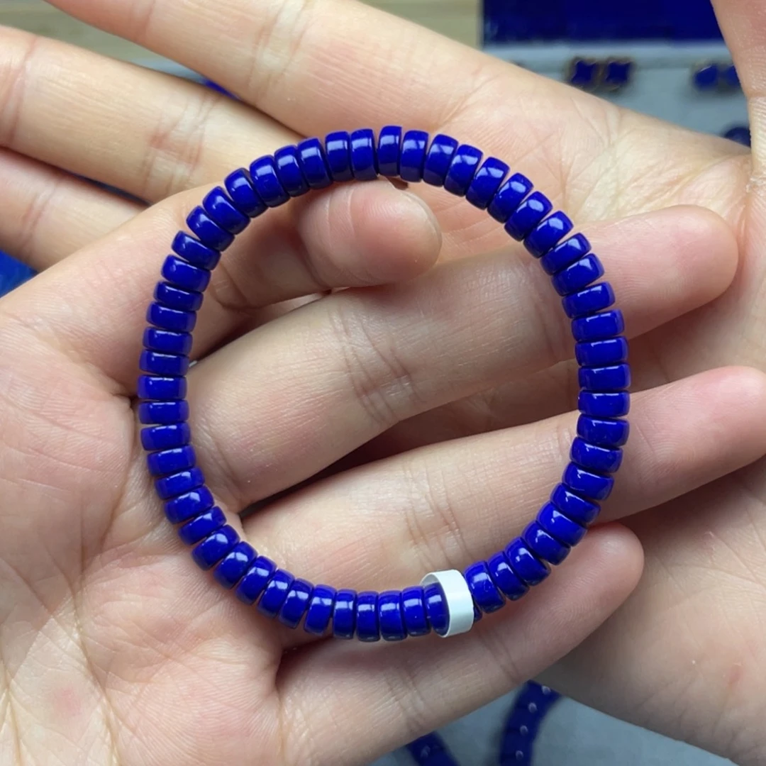 J***n青金石未镶嵌手串6+