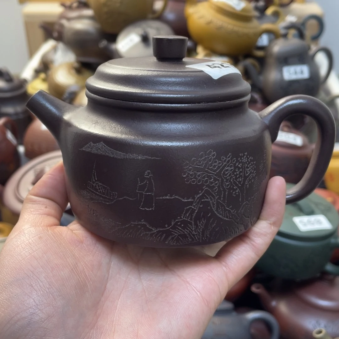 紫砂茶壶茗****馆紫砂微瑕