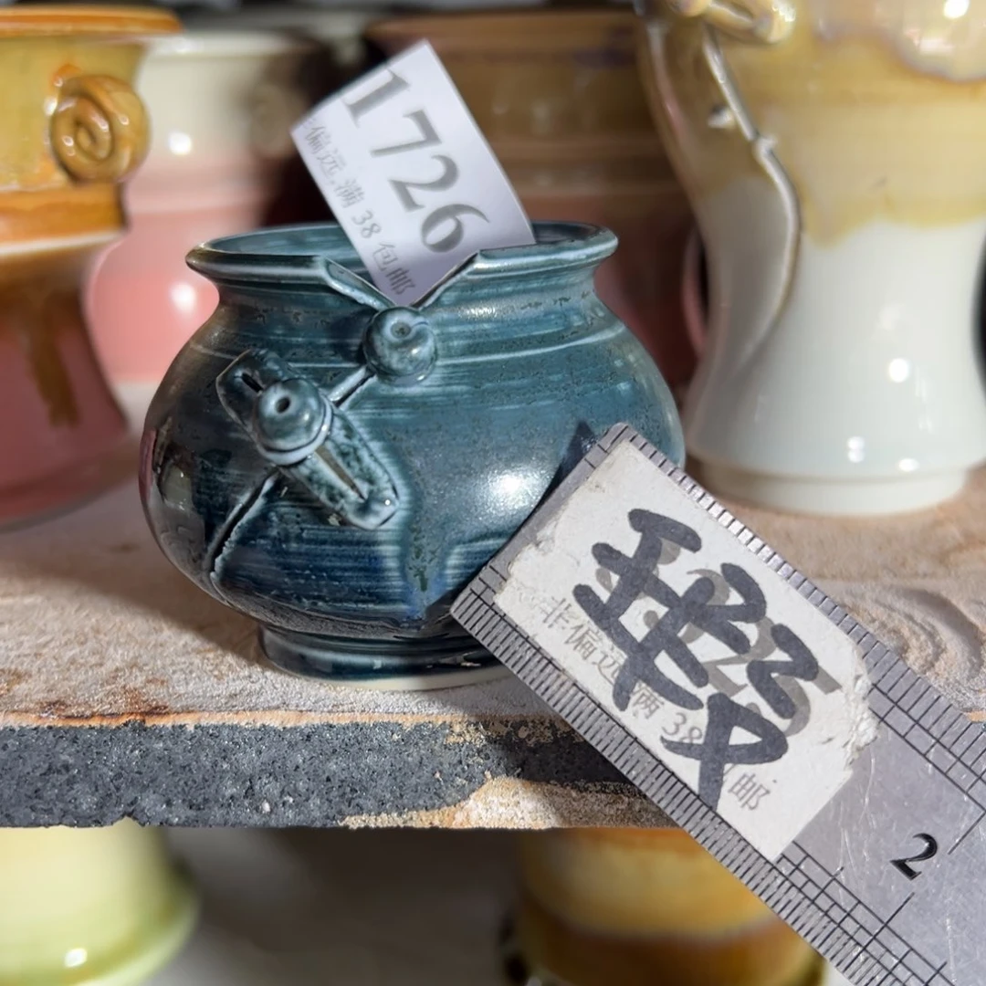 红陶瑕疵景德镇手工花盆