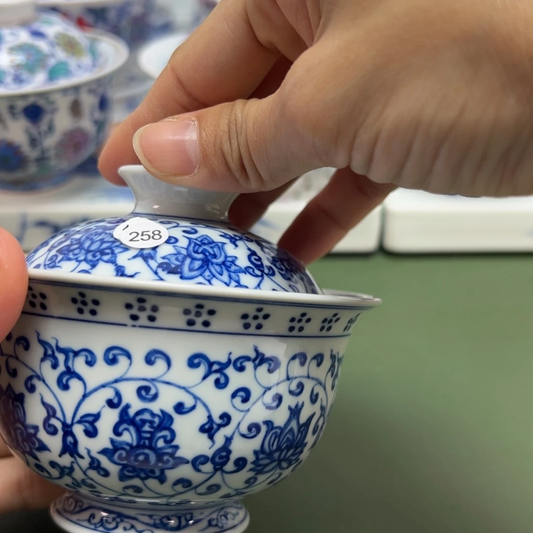 杯景德镇纯手绘茶具258