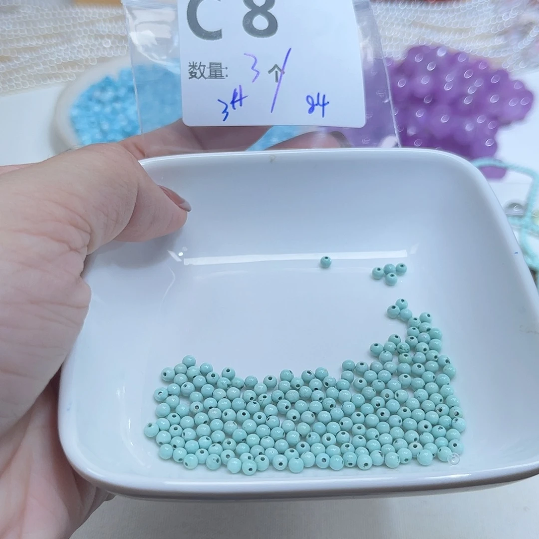 未镶嵌水晶珠宝半成品C8。