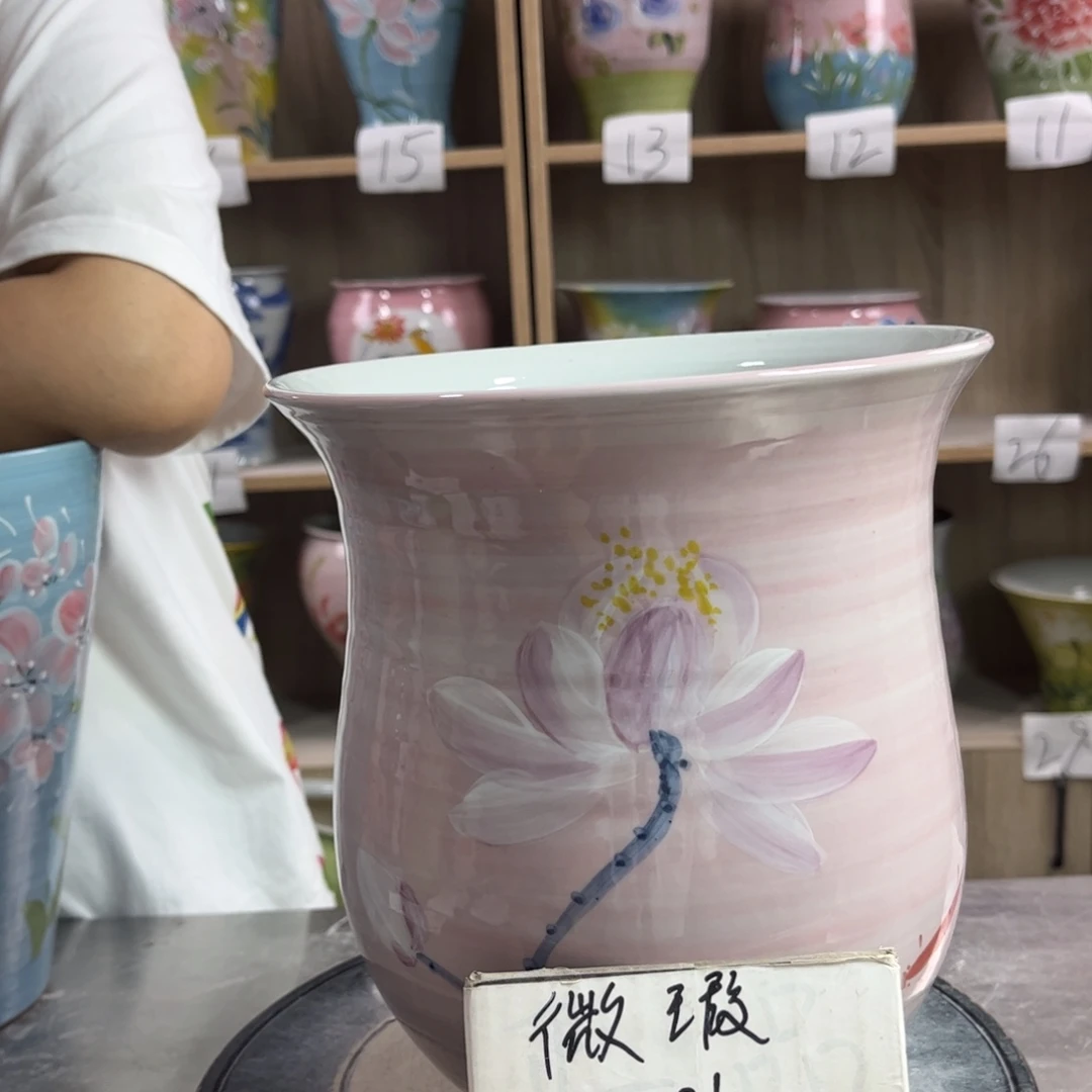 景德镇陶瓷花盆花盆