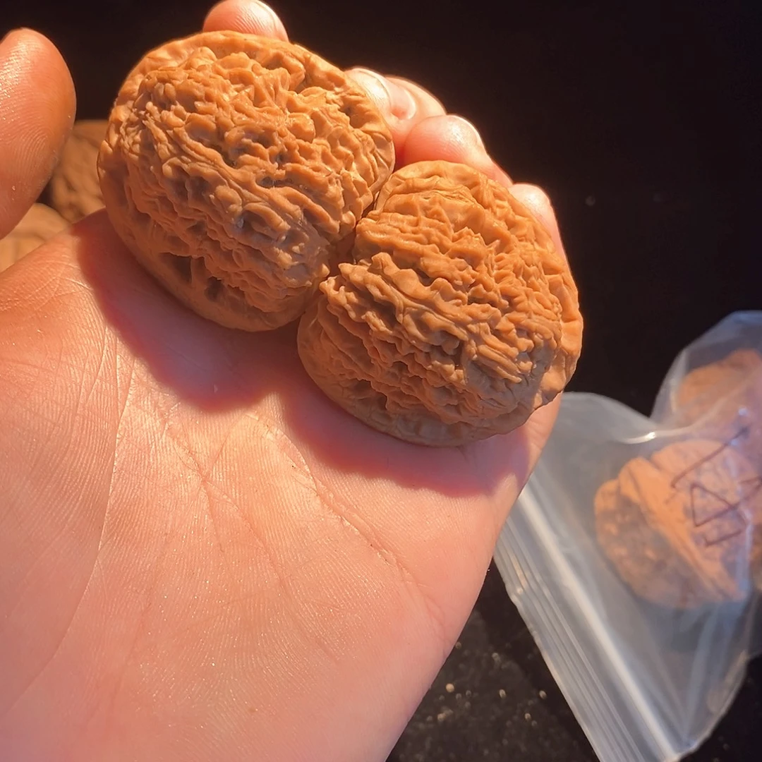 可***豆手串/手链核桃南疆石全品41尺