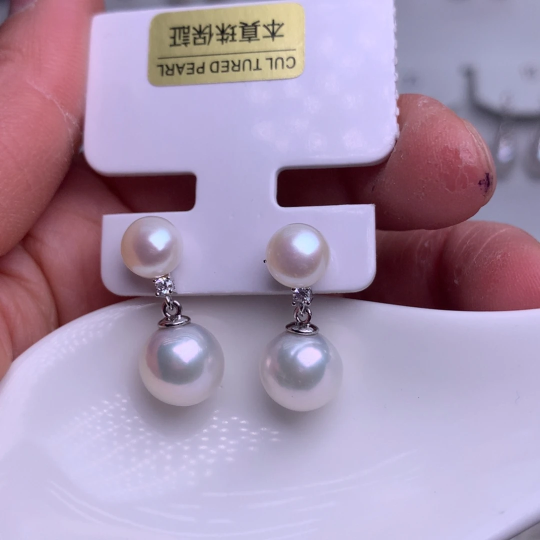 未镶嵌耳饰淡水珍珠