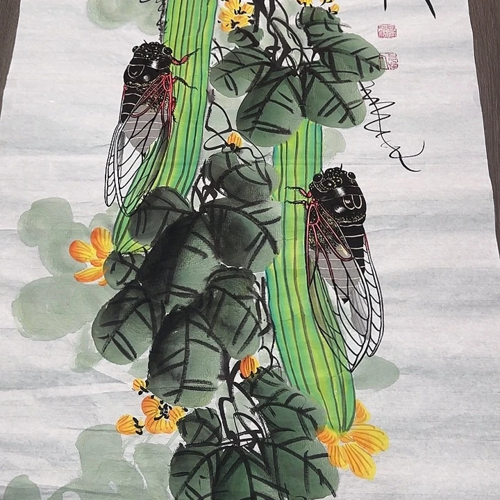 手绘国画作品欣赏9999