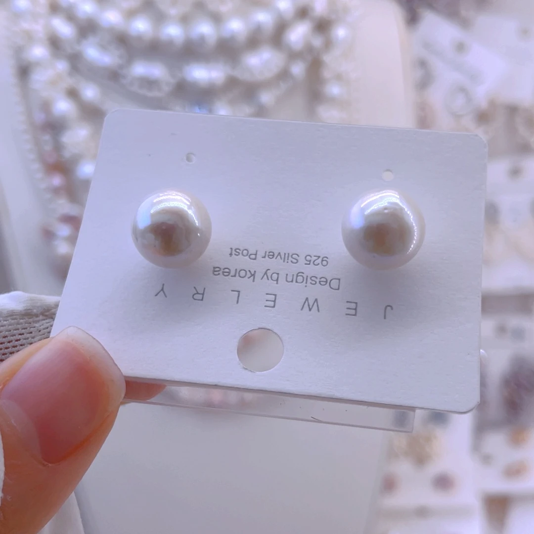 未镶嵌耳饰淡水珍珠
