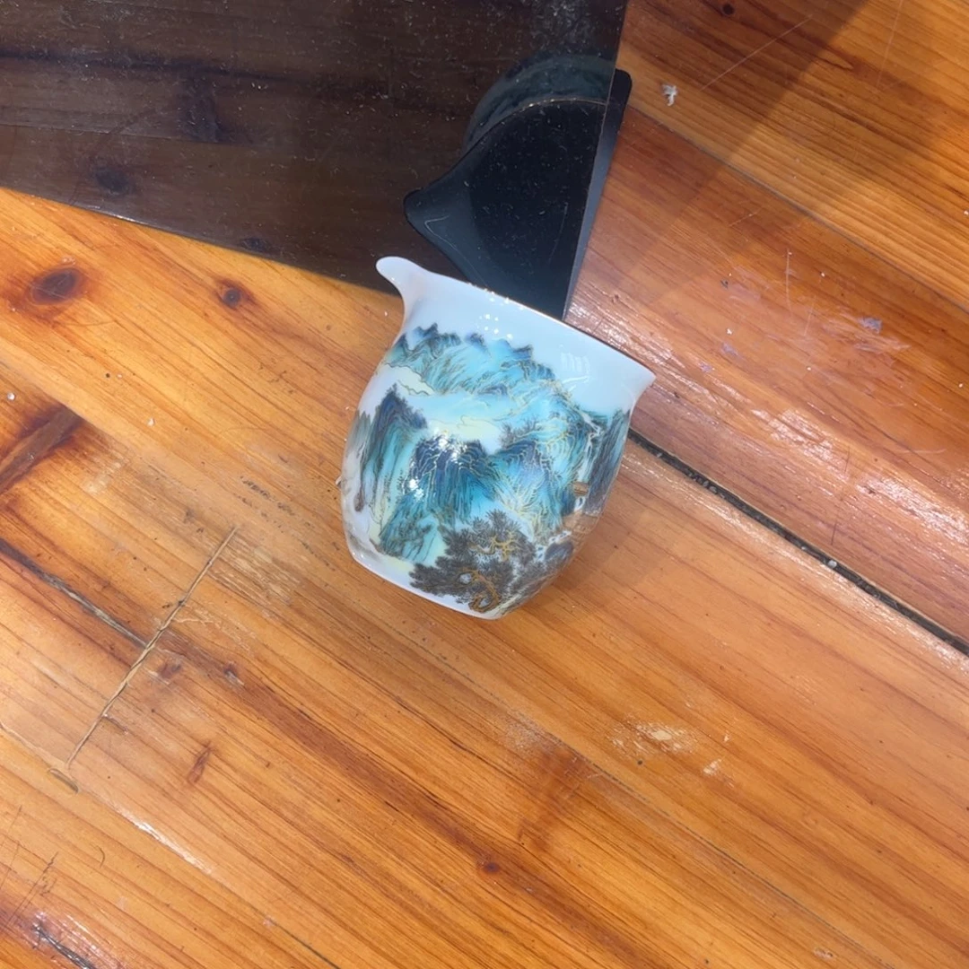 ****️法兰彩公道杯茶具