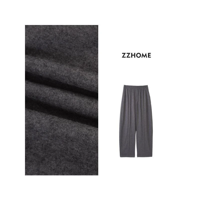 ZOZO HOME |深度时髦老钱雨露羊毛隼位西裤q171797p