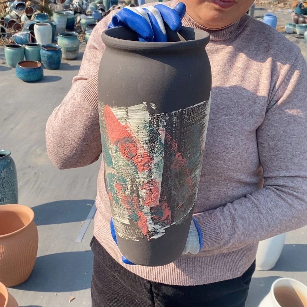 红陶口15高37～～～