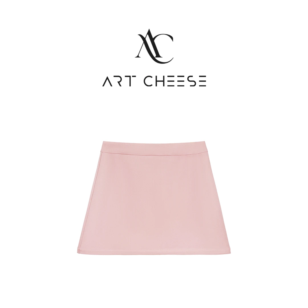 【芝士Cheese】粉调秋恋 显瘦包臀百搭高腰秋款欧若通勤风短裙