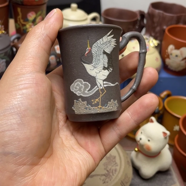 茶杯紫砂紫砂主人杯50cc