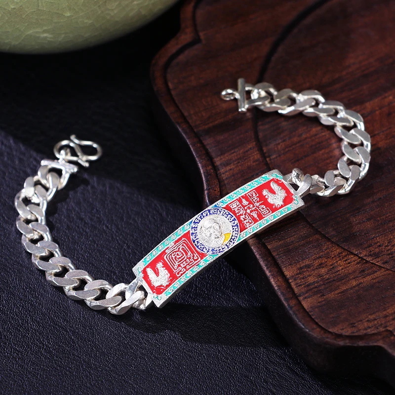 925银手链 2558庙裂瑞爷手链-多样性发其一