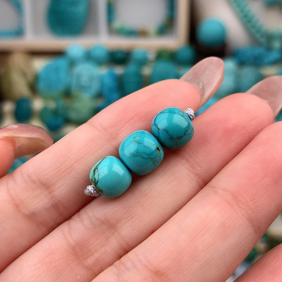 未镶嵌绿松石珠宝奇石