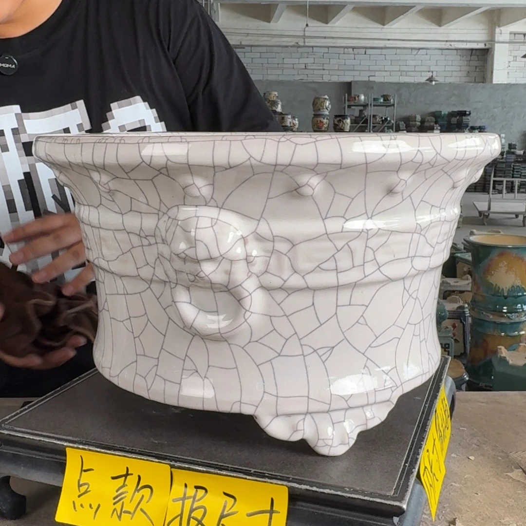 。一风堂石湾花盆 内29*17
