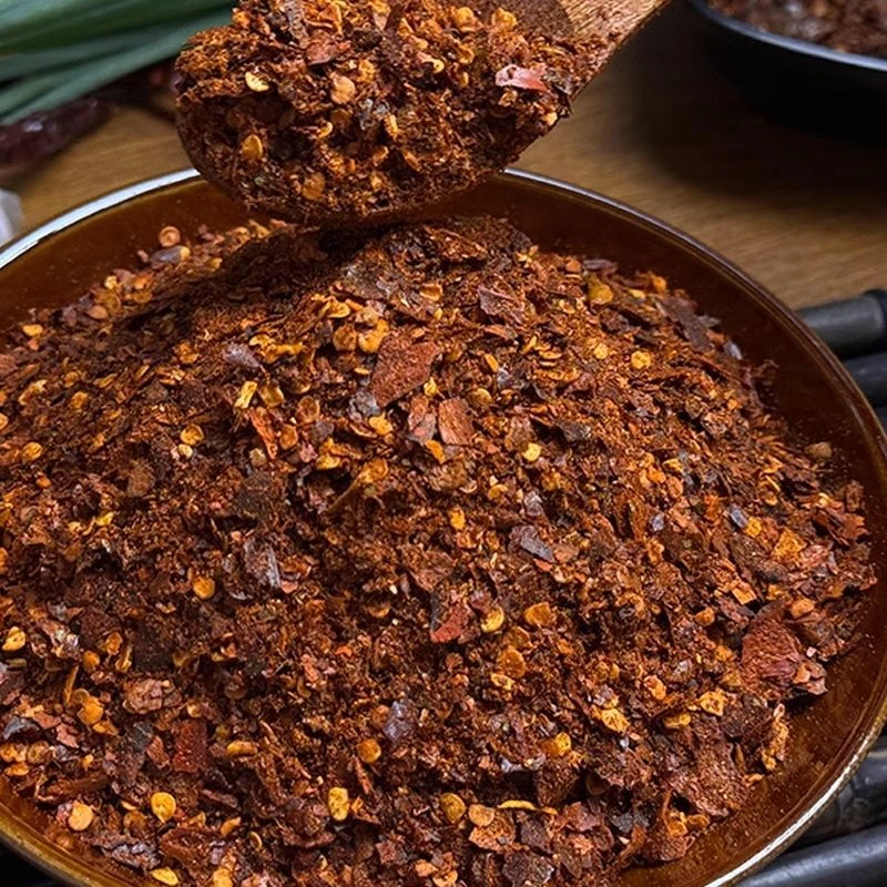 贵州正宗柴火糊辣椒面特香手工蘸料适用于火锅蘸水