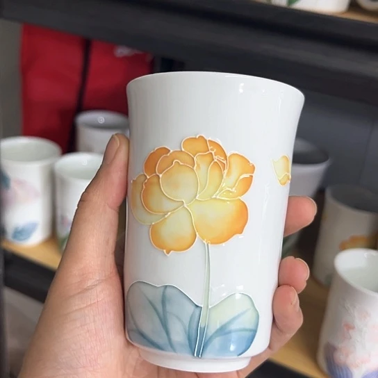 手绘高温釉下彩陶瓷