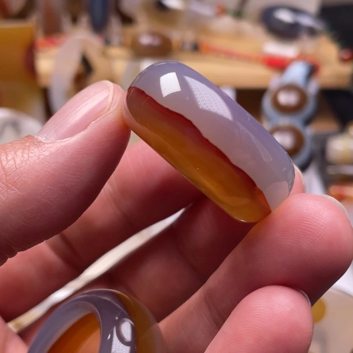 玛瑙/玉髓未镶嵌吊坠(不含链)