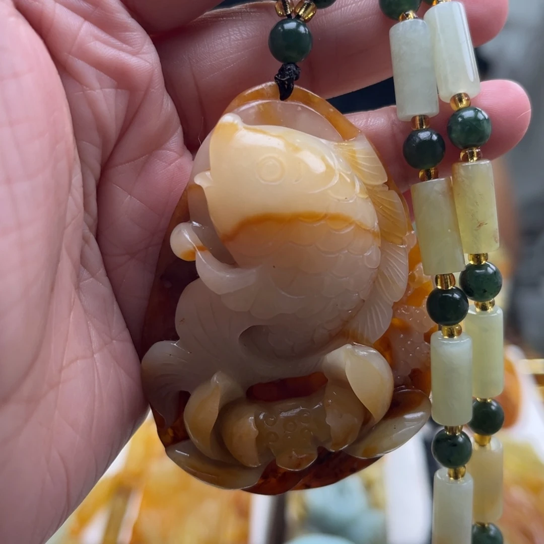 岫玉未镶嵌挂件挂件