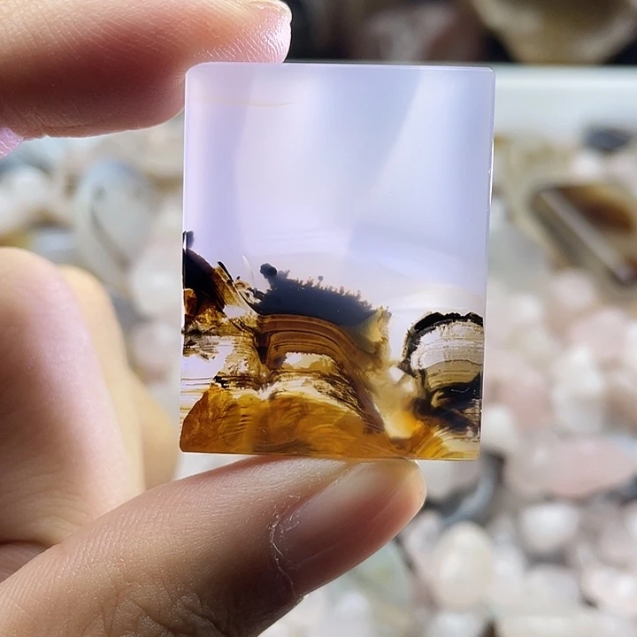 玛瑙/玉髓未镶嵌颈饰