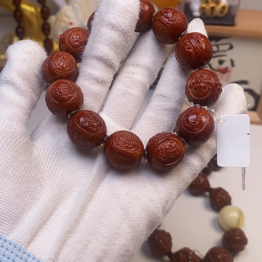 橄榄核吊坠H****双橄榄、